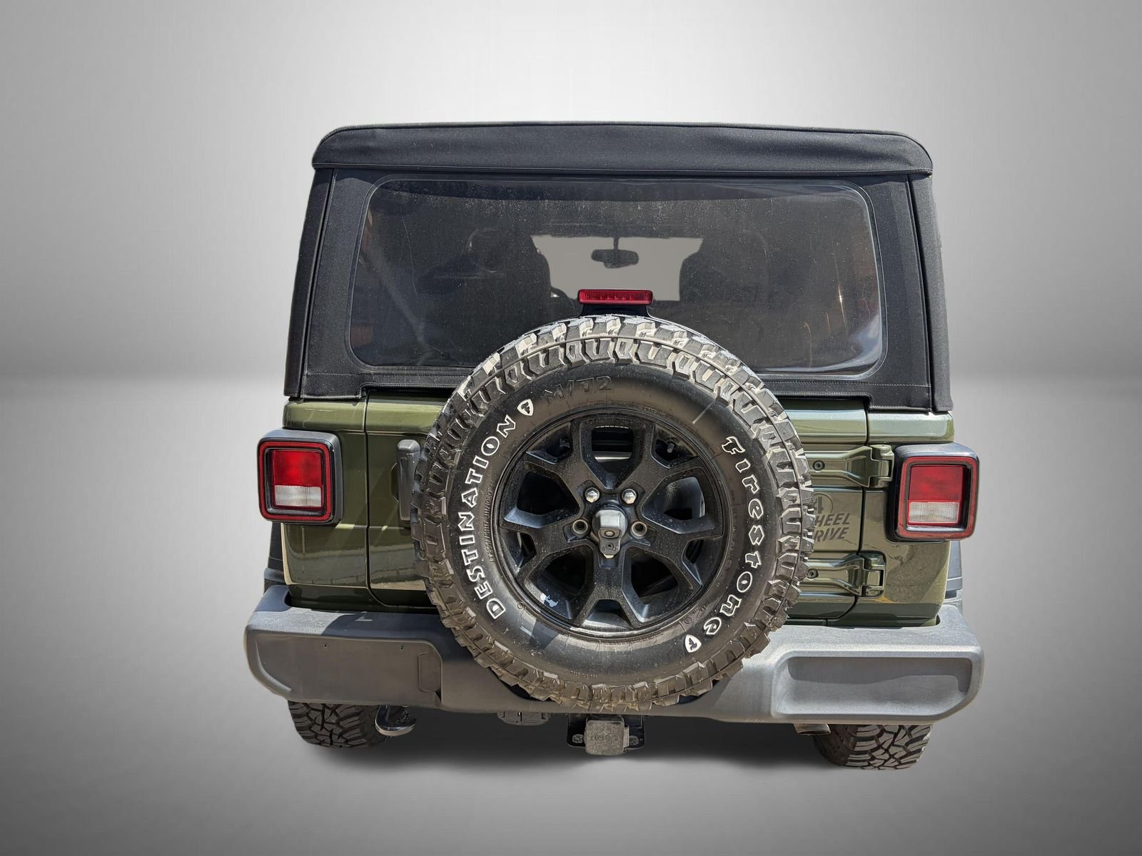 Used 2022 Green Jeep Unlimited Willys image 5