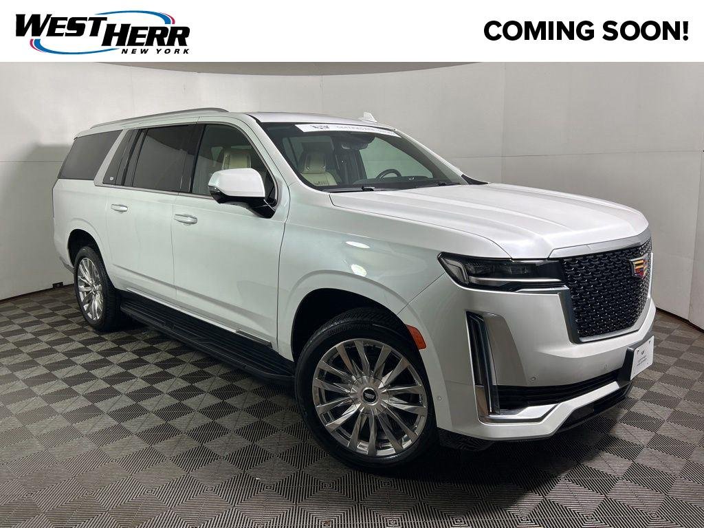 Used 2023 Crystal White Cadillac Premium image 1