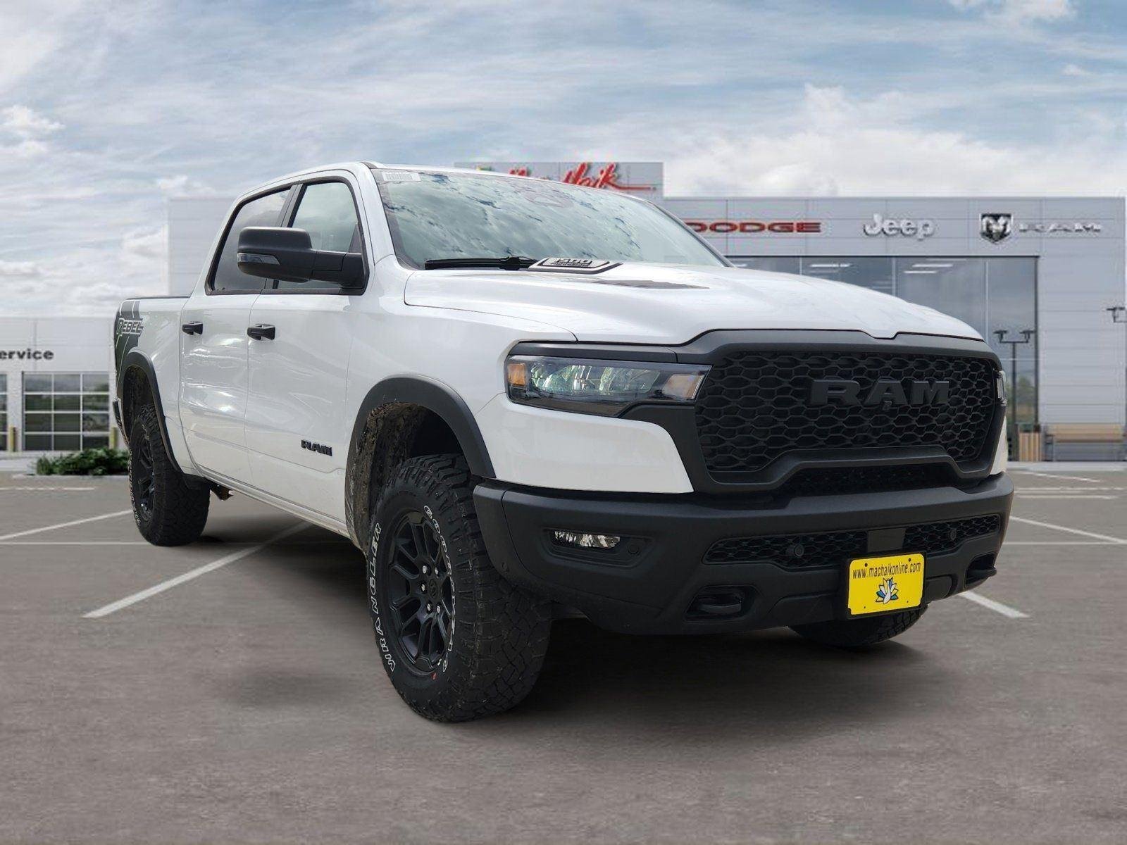 New 2026 Bright White Clear-Coat Exterior Paint RAM Rebel image 7