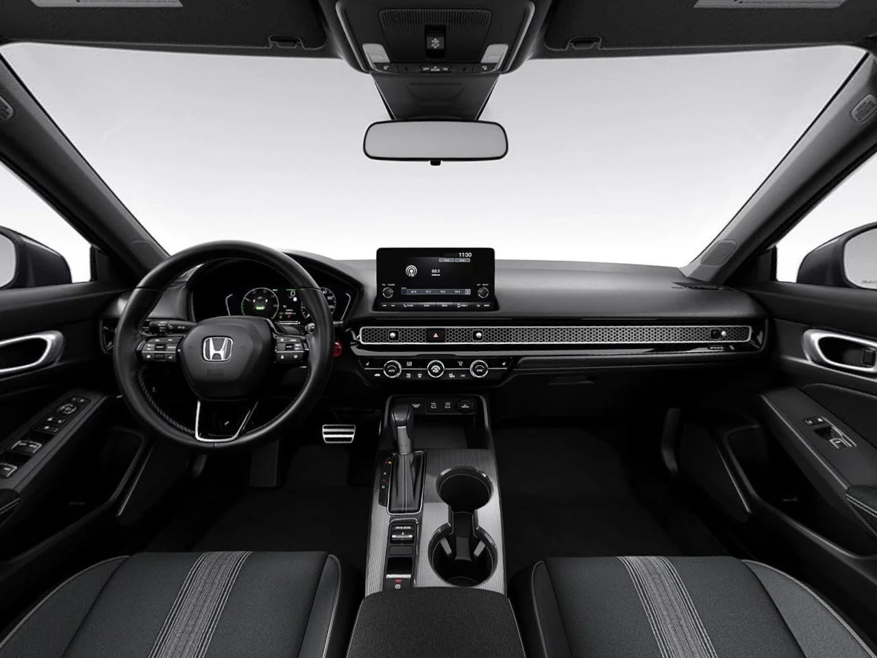 New 2026 Urban Gray Pearl Honda FWD Sport Hybrid image 4