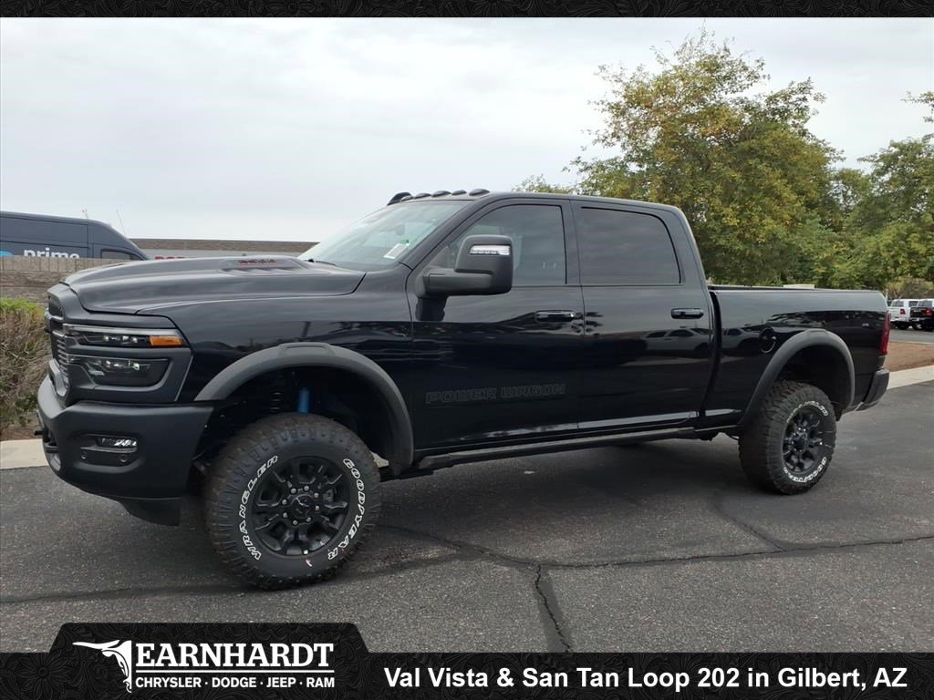 New 2026 Diamond Black Crystal Pearl-Coat Exterior Paint RAM Power Wagon image 3