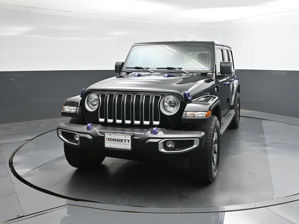 Used 2022 Black Jeep Unlimited Sahara image 22