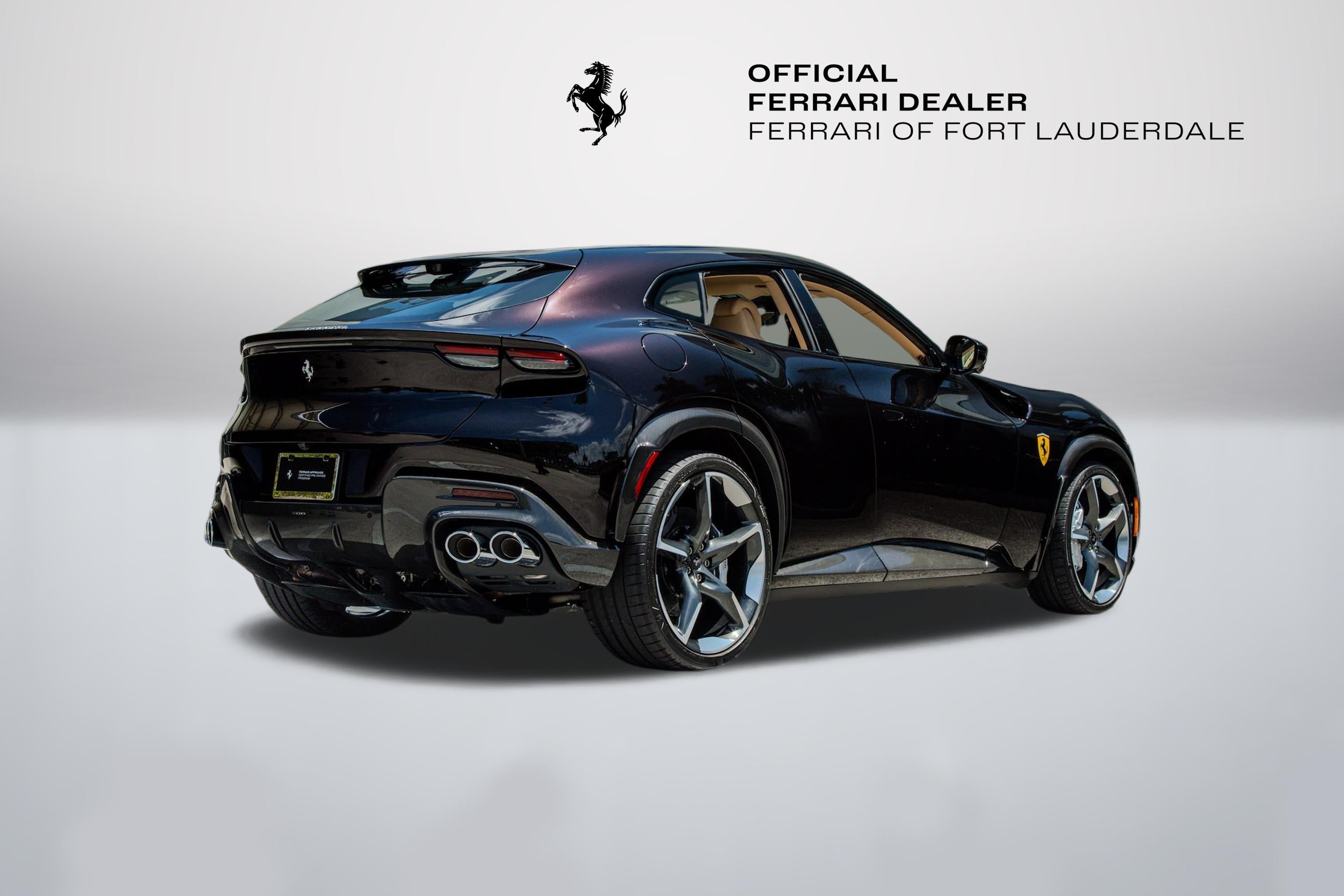 Certified Used 2025 Nero Purosangue Ferrari  image 61