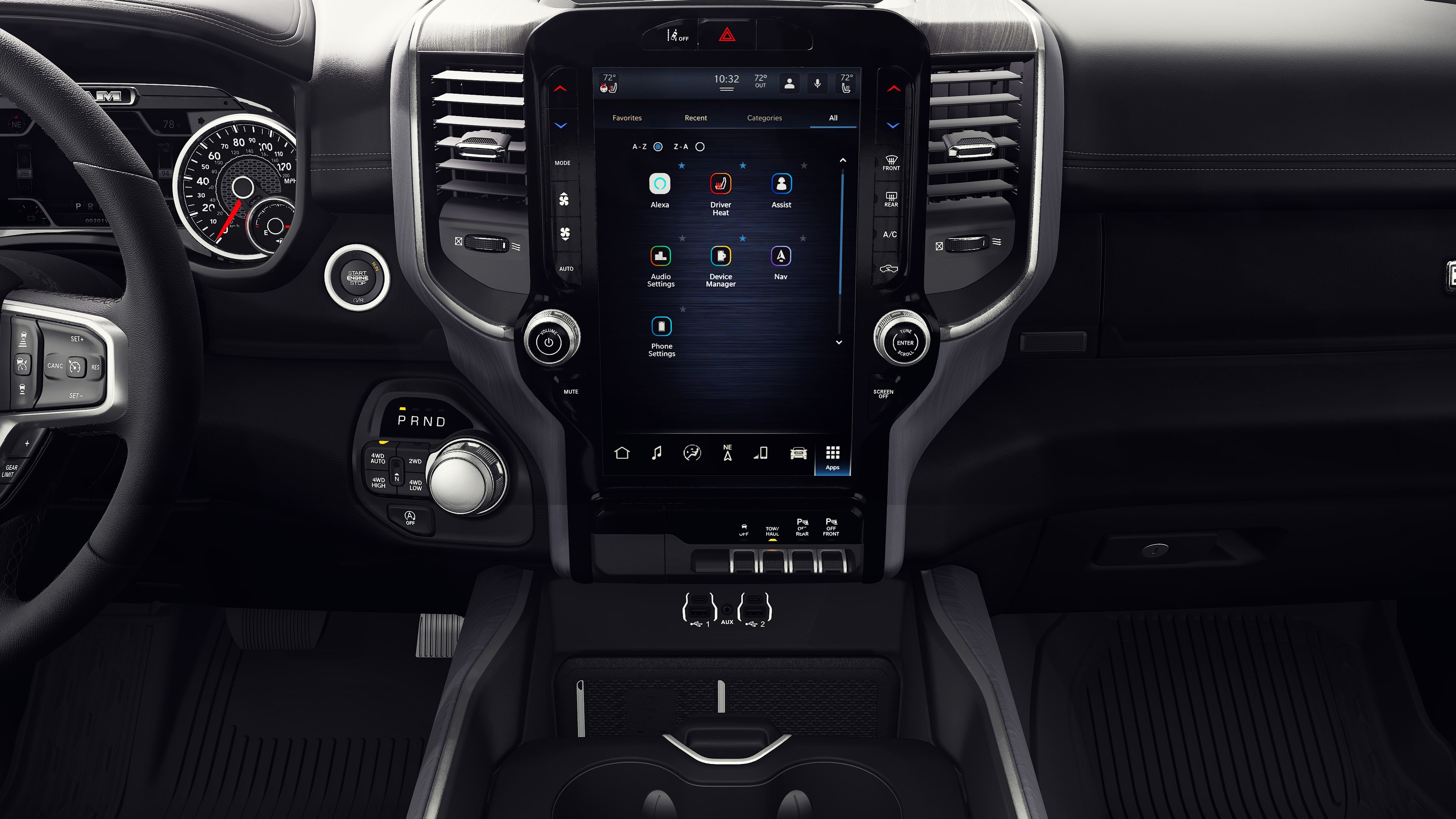 New 2027 Diamond Black Crystal Pearl-Coat Exterior Paint RAM Laramie image 5