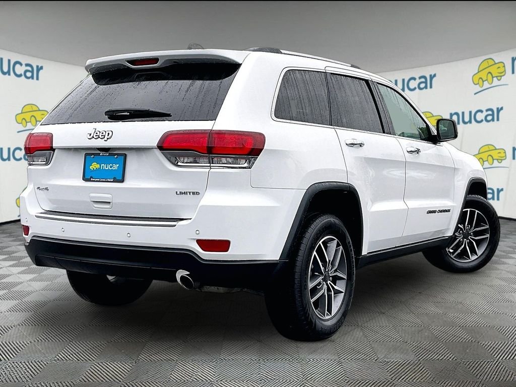Used 2020 Bright White Clearcoat Jeep Limited image 6