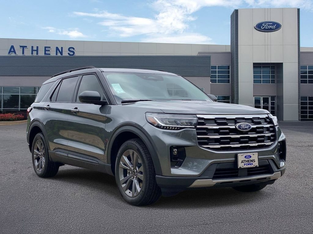 New 2026 Carbonized Gray Metallic Ford Active image 1