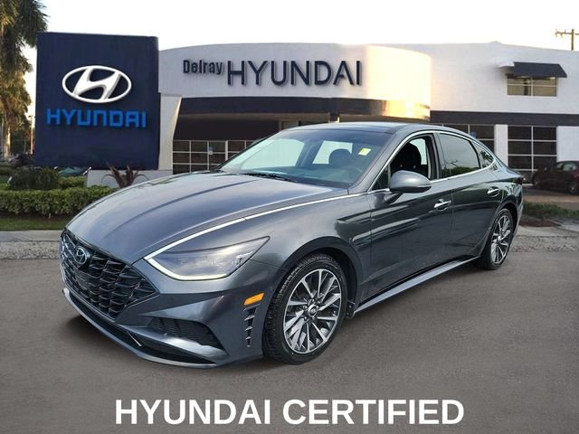 Used 2022 Gray Hyundai Limited image 3