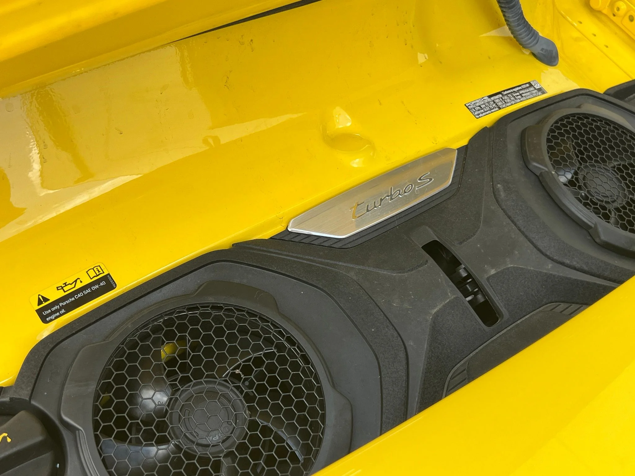 Used 2023 Yellow Porsche Turbo S image 37