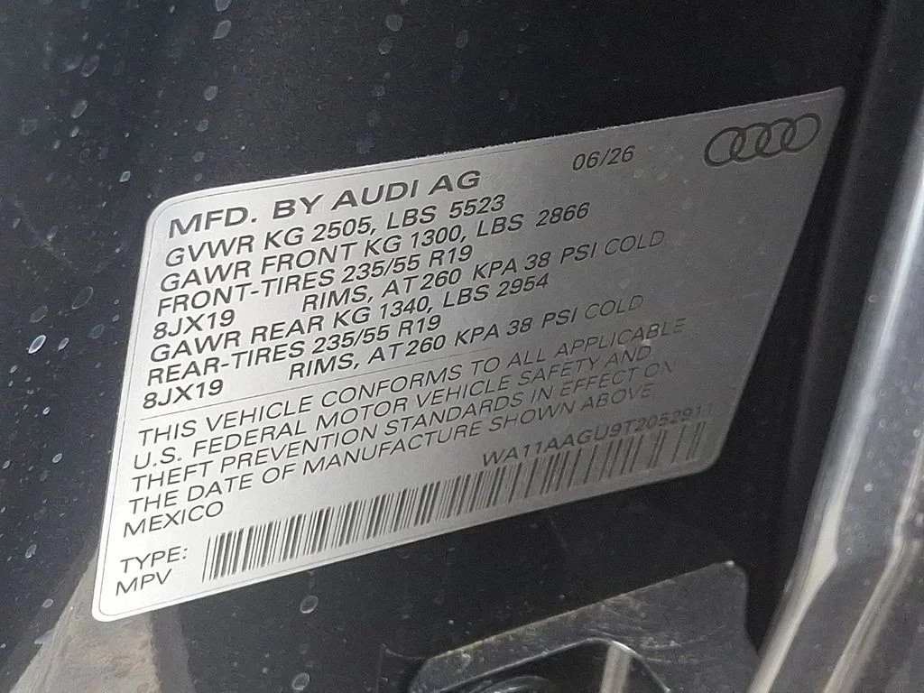 New 2026 Gray Audi  image 11