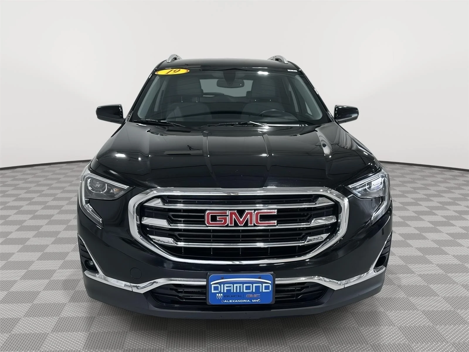 Used 2019 EBONY TWILIGHT METALLIC GMC SLT image 8