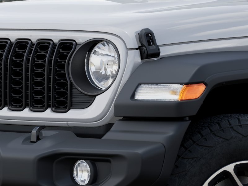 New 2025 Bright White Clearcoat Jeep Sport S image 33
