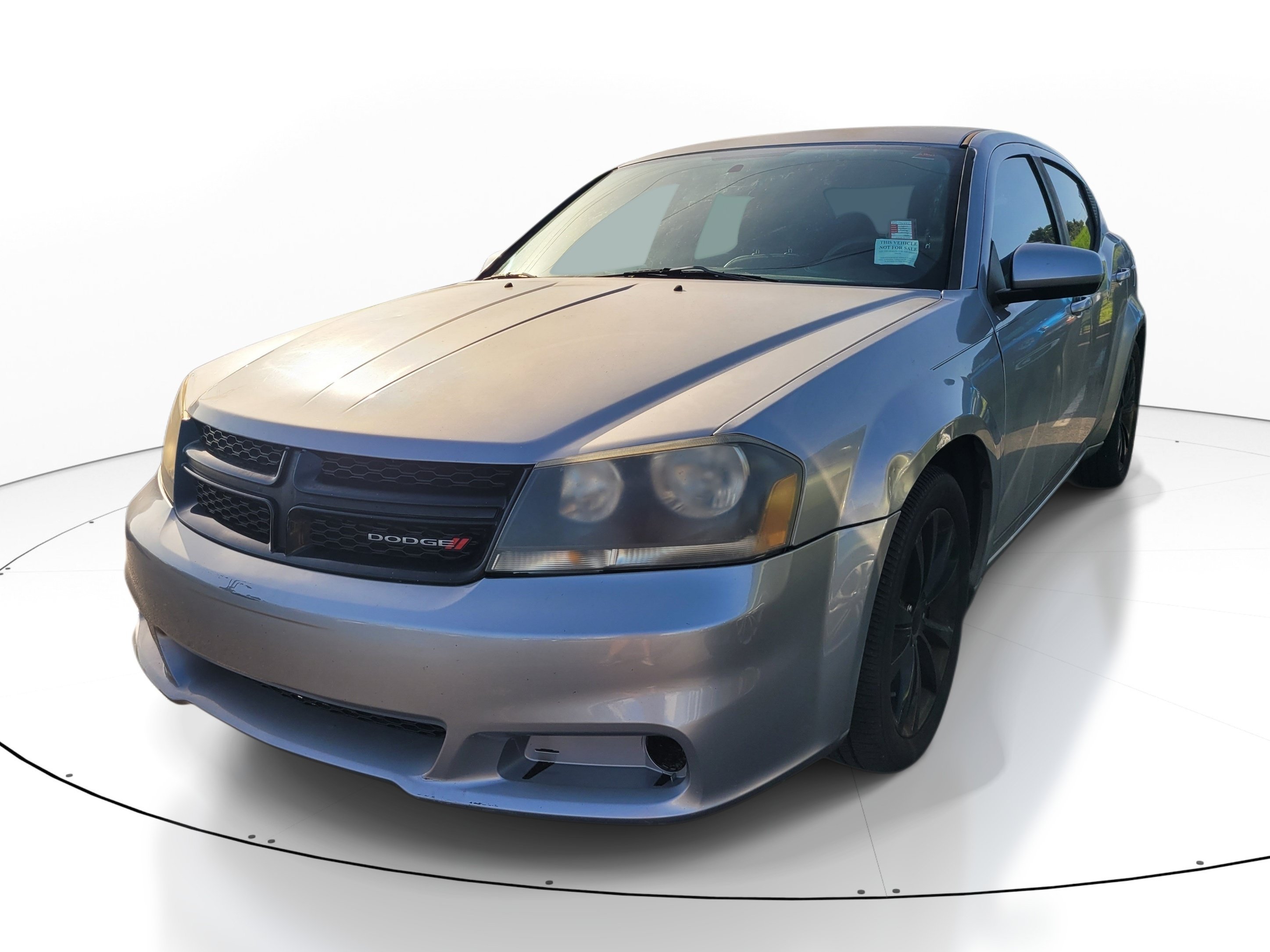 Used 2014 Billet Silver Metallic Clearcoat Dodge SXT image 3