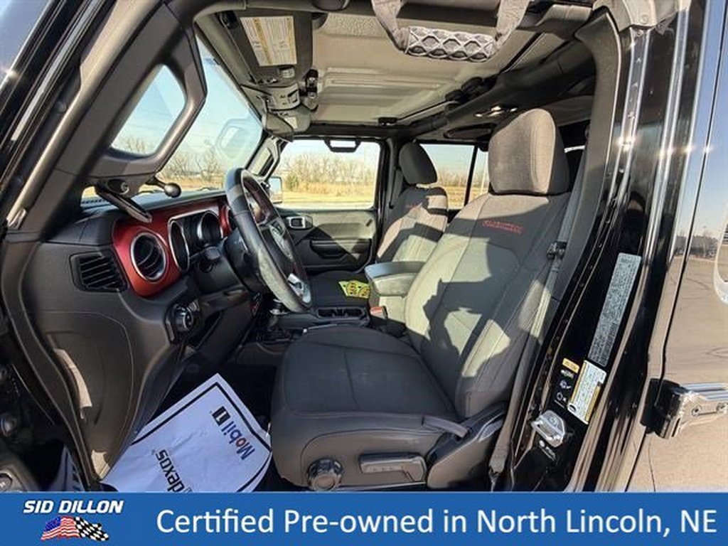 Used 2021 Black Clear Coat Jeep Rubicon image 20