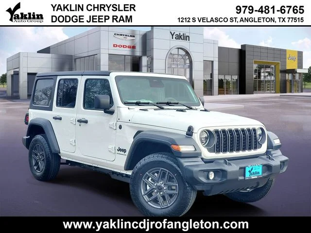 New 2026 Bright White Clearcoat Jeep Sport S image 1