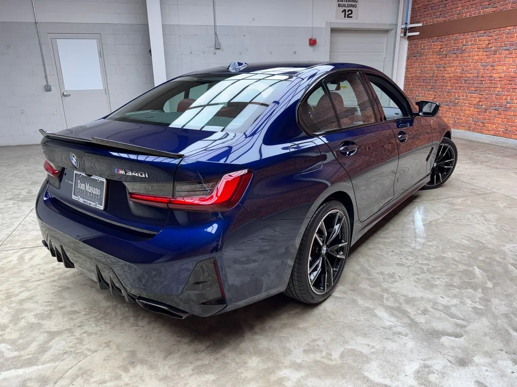 Used 2024 Blue BMW M340i xDrive image 5