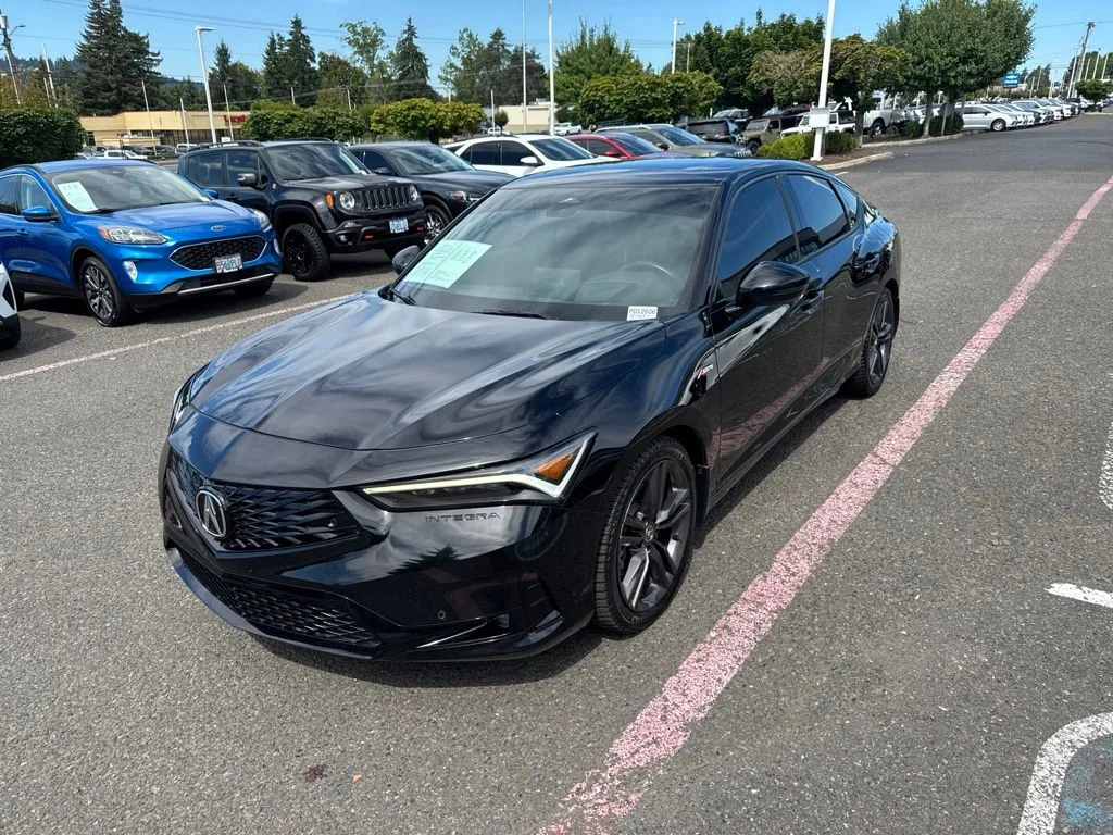 Used 2023 Black Acura A-Spec Tech Package image 3