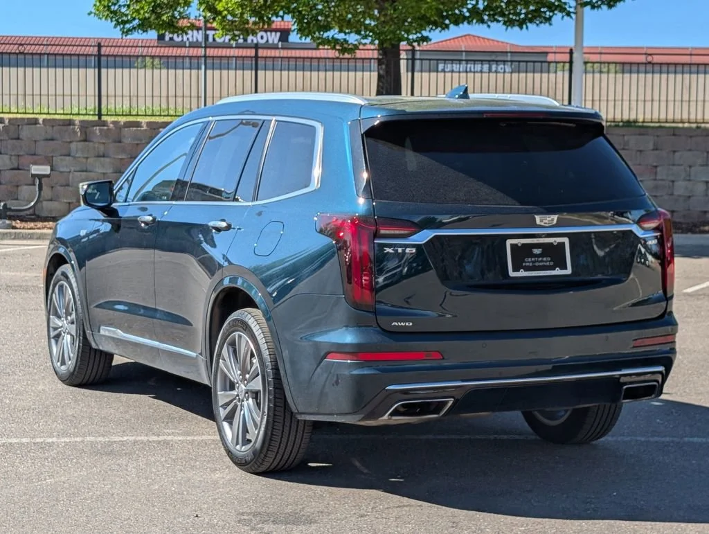 Used 2024 Emerald Lake Metallic Cadillac Premium Luxury image 3