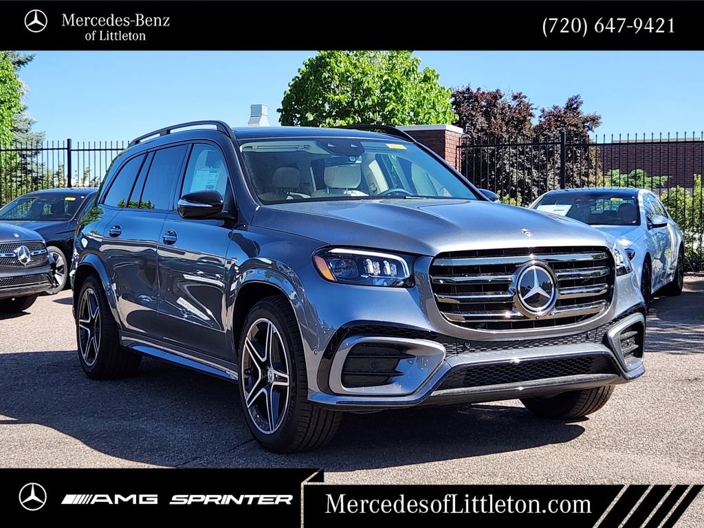 New 2026 Selenite Grey Metallic Mercedes-Benz GLS 450 image 3