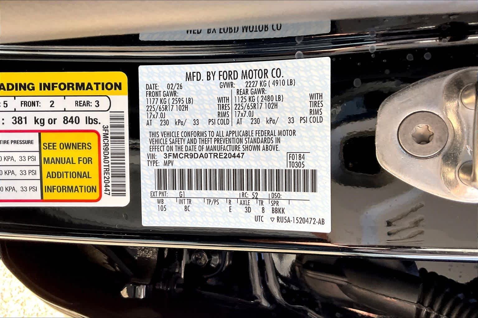 New 2026 Shadow Black Ford Badlands® image 20