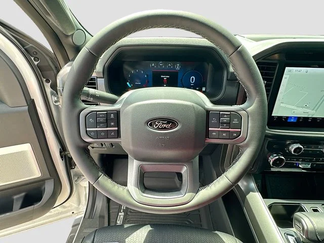 New 2026 White Metallic Ford Lariat image 7