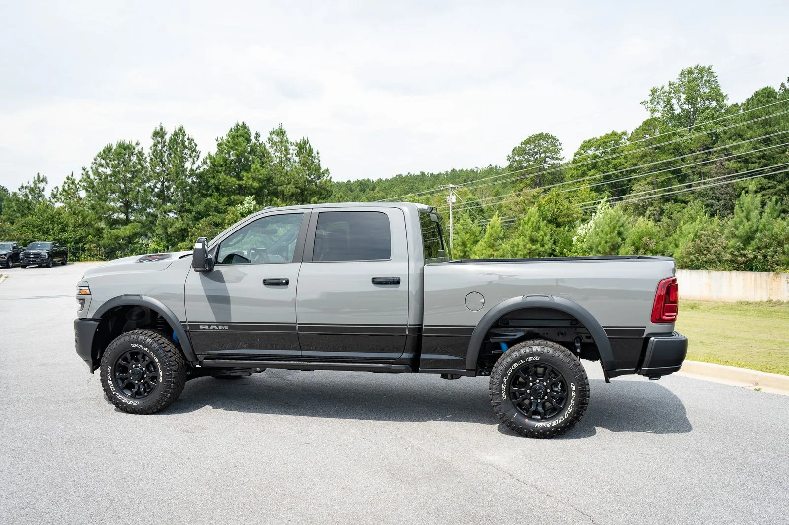 New 2026 Ceramic Gray Clear-Coat Exterior Paint RAM Power Wagon image 16