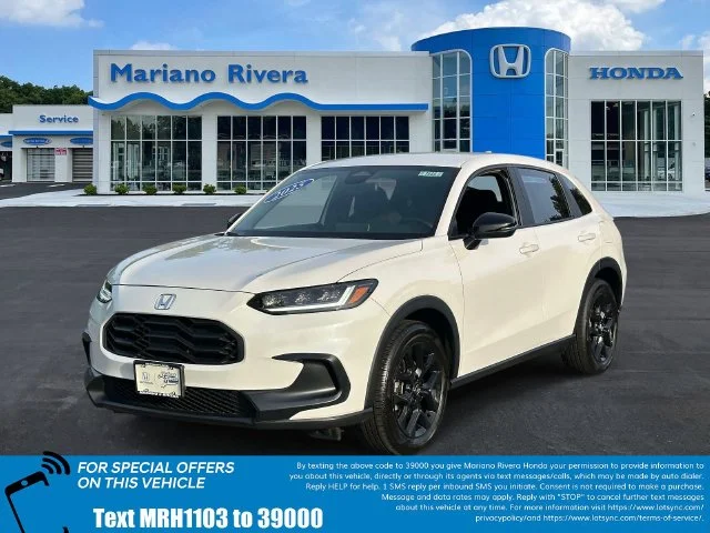 Certified Used 2025 Platinum White Pearl Honda Sport image 2