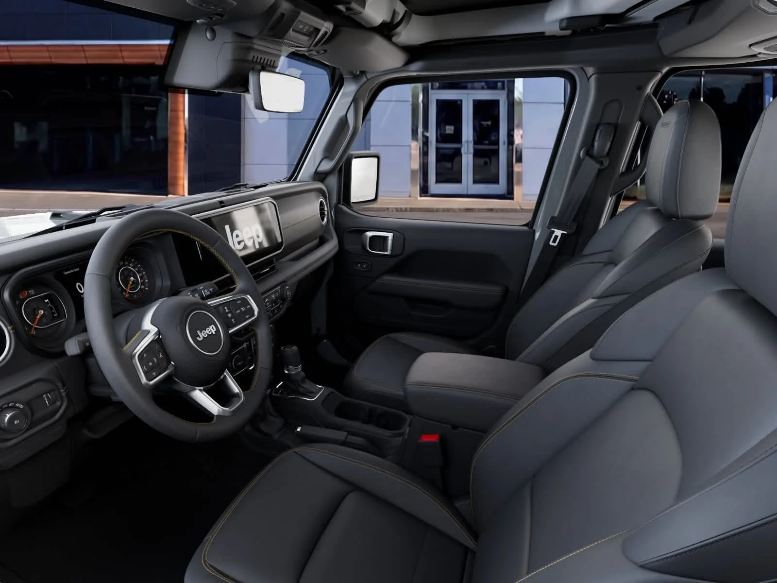New 2026 Bright White Clearcoat Jeep Sahara image 22