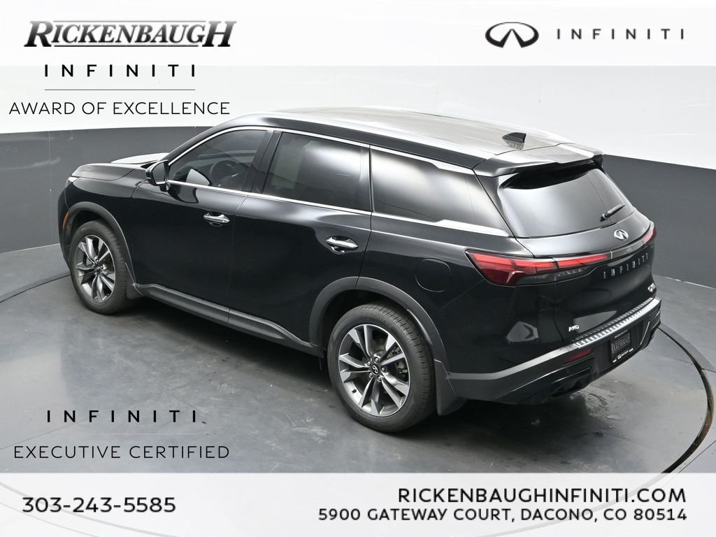 Certified Used 2023 Black INFINITI LUXE image 44