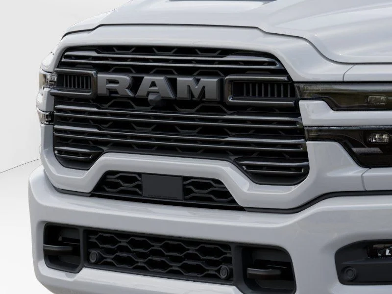 New 2026 Bright White Clear-Coat Exterior Paint RAM Laramie image 13