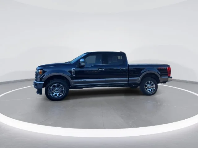 Used 2021 Blue Ford King Ranch image 3