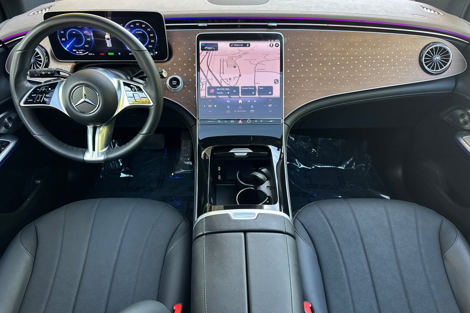 Certified 2024 Mercedes-Benz EQE SUV Base with VIN 4JGGM2BB9RA042893 for sale in Laguna Niguel, CA