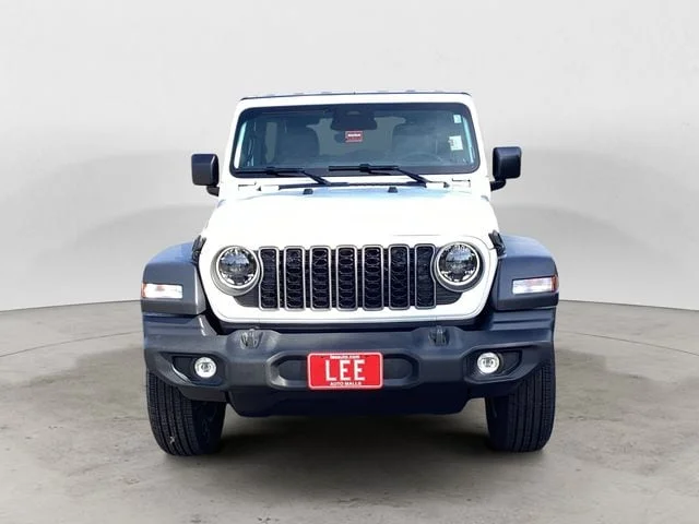 New 2026 Bright White Clearcoat Jeep 4-DOOR SPORT S image 9