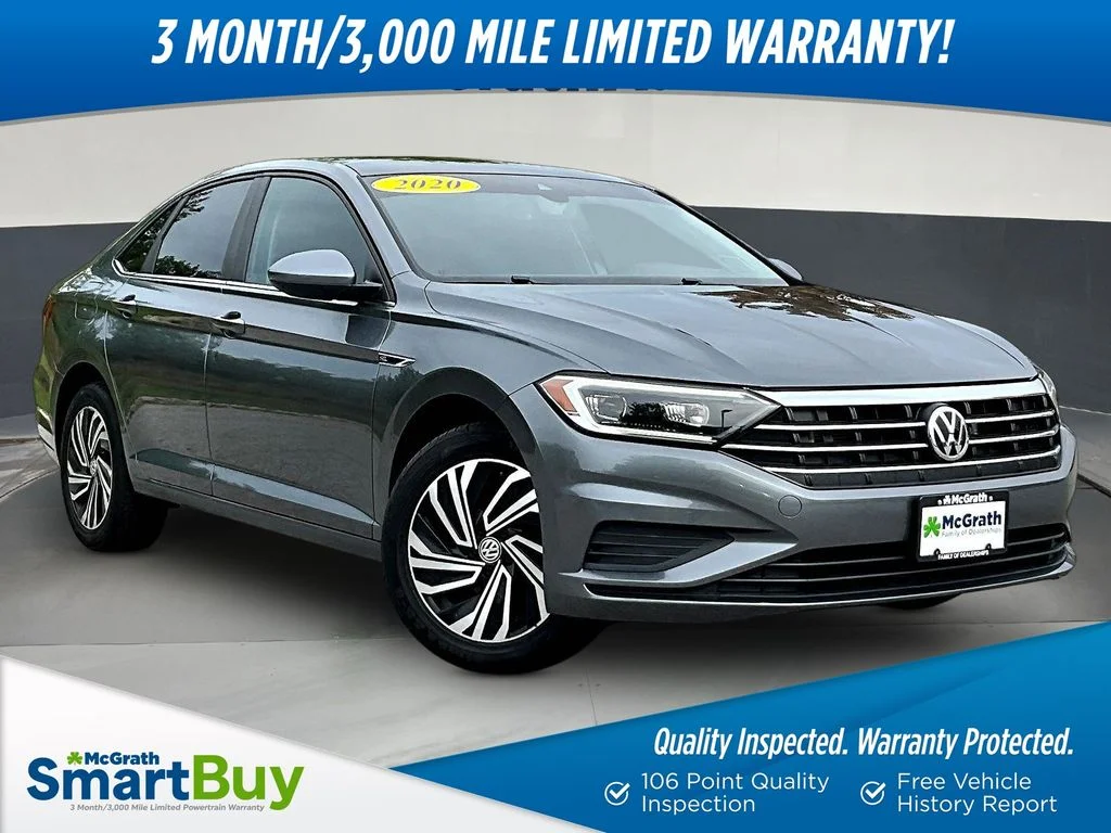 Certified Used 2020 Gray Volkswagen SEL image 1