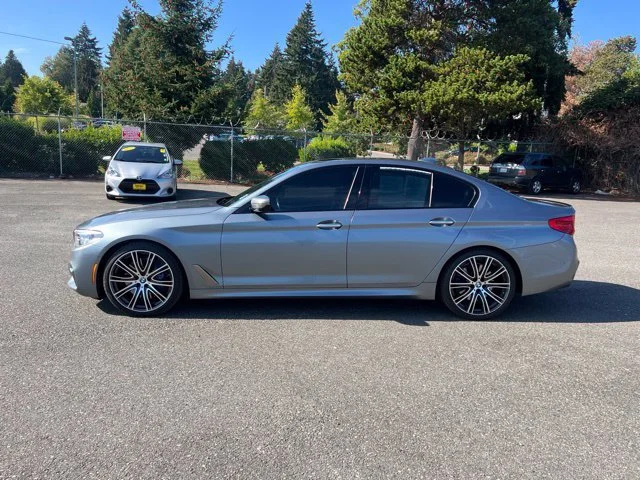 Used 2018 Bluestone Metallic BMW M550i xDrive image 7
