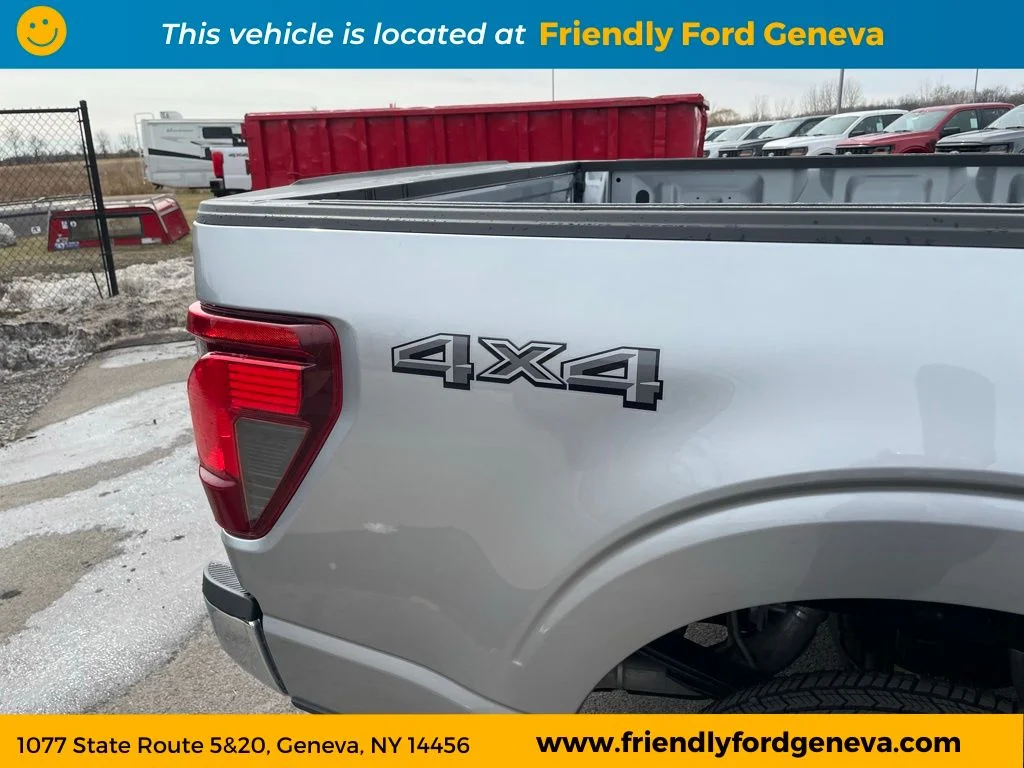 Used 2025 Iconic Silver Metallic Ford XLT image 49