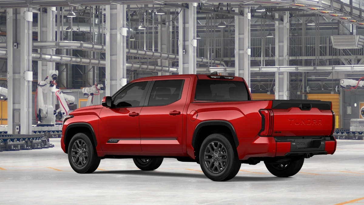 New 2026 Supersonic Red Toyota Platinum image 6