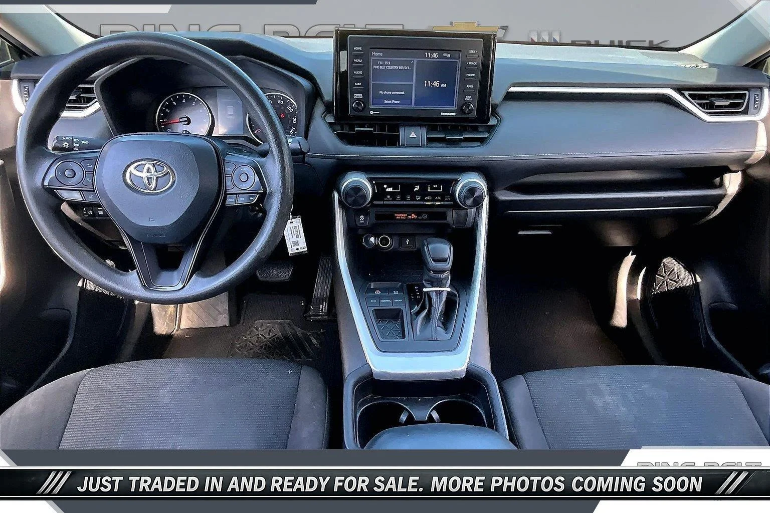 Used 2021 Midnight Black Metallic Toyota LE image 13