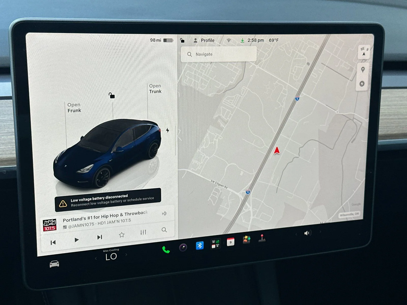 Used 2022 Gray Tesla Performance image 17