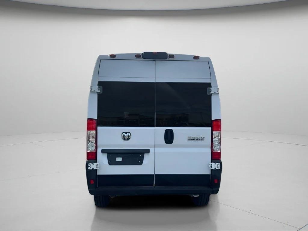 Used 2025 Bright White Clearcoat Ram High Roof image 8