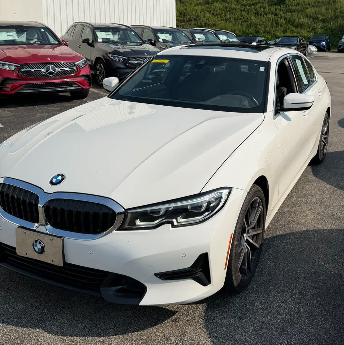 Used 2019 Alpine White BMW 330i xDrive image 2