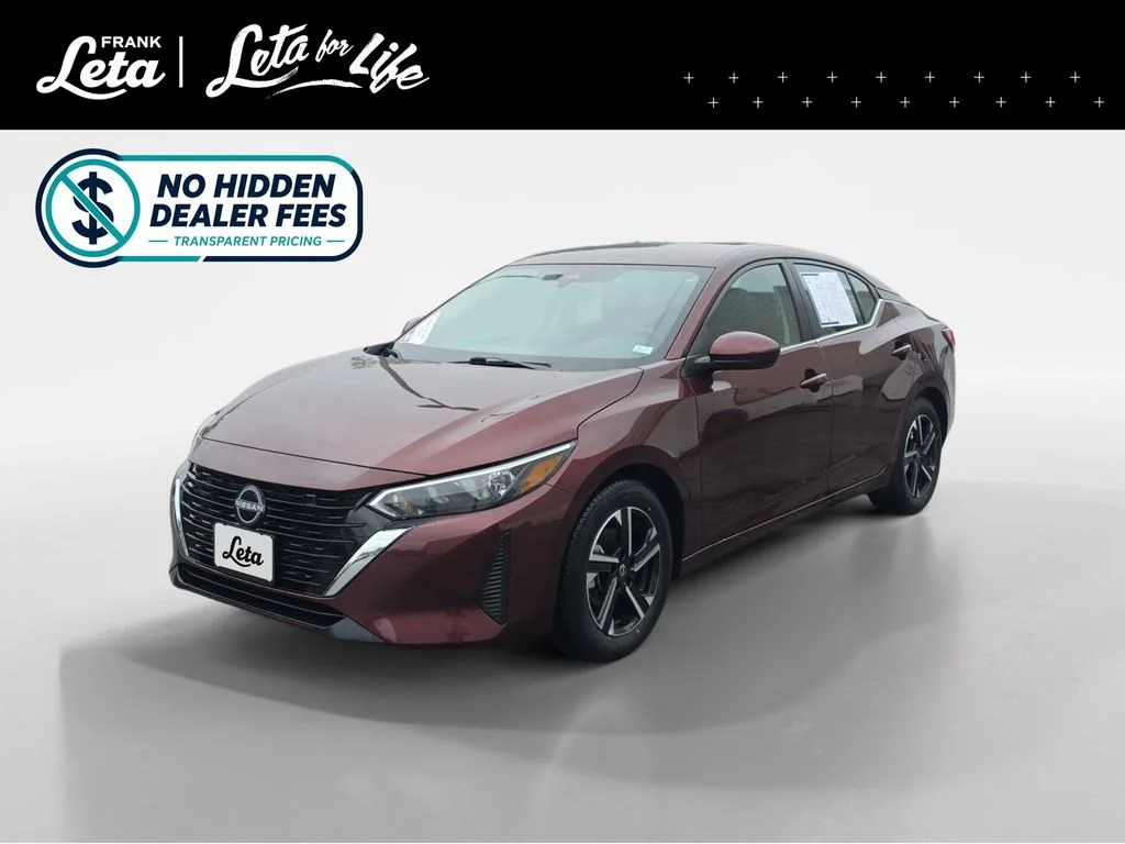 Used 2025 Rosewood Metallic Nissan SV image 1