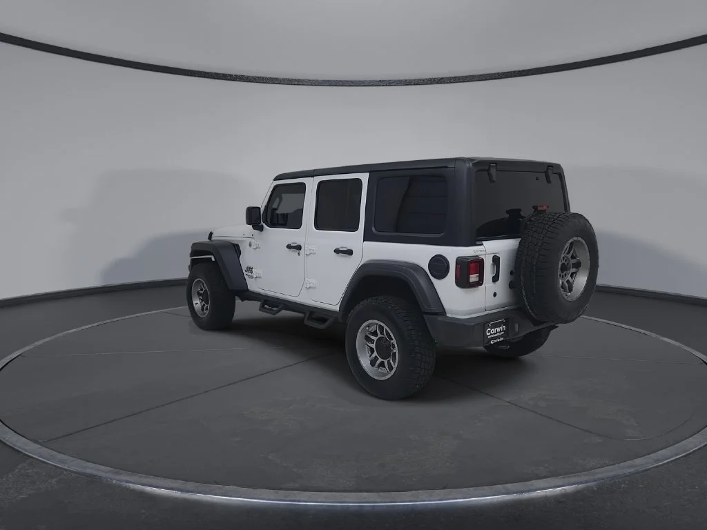 Certified Used 2018 White Jeep Unlimited Sport image 13
