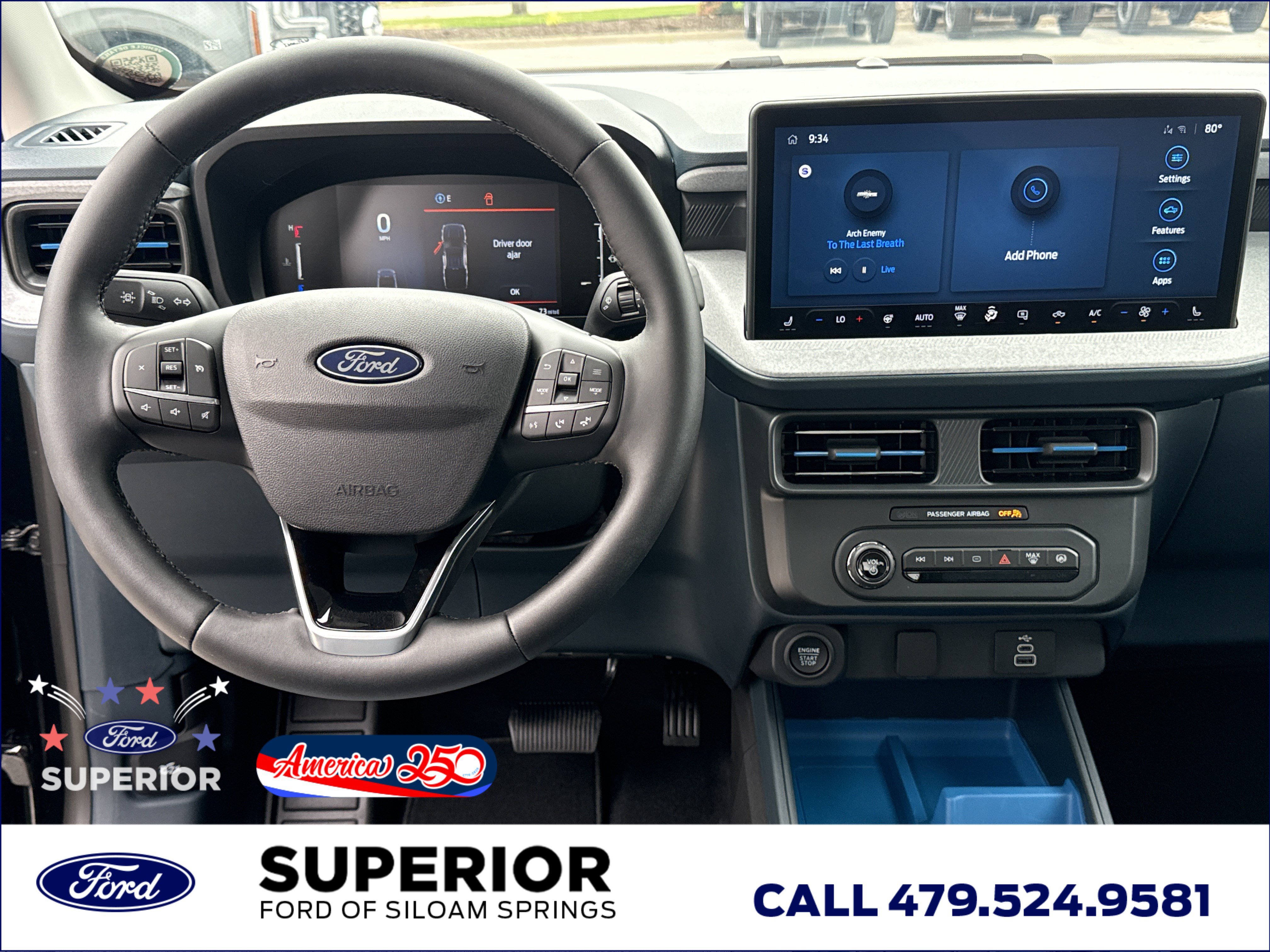 New 2026 Shadow Black Ford XLT AWD image 8