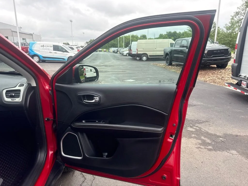 Certified Used 2020 Red Jeep Latitude image 37