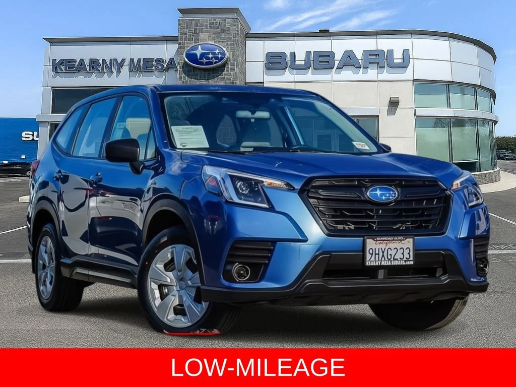 Used 2023 Blue Subaru Base image 1
