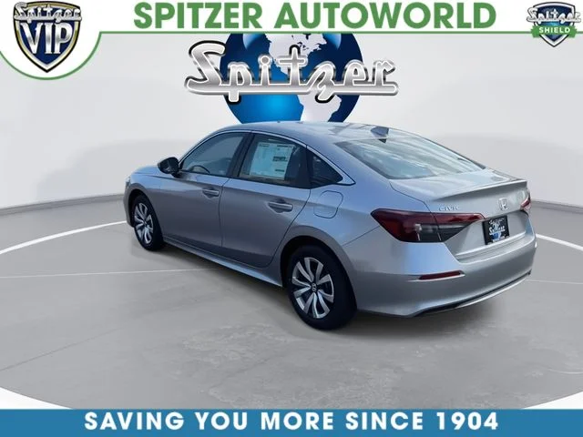 New 2026 Solar Silver Metallic Honda LX image 9