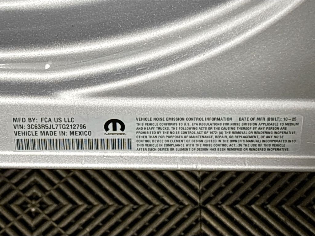New 2026 Silver-Zynith Exterior Paint RAM Big Horn image 25