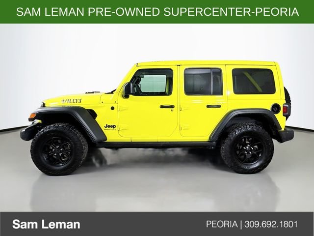 Used 2024 Yellow Jeep Sport image 4