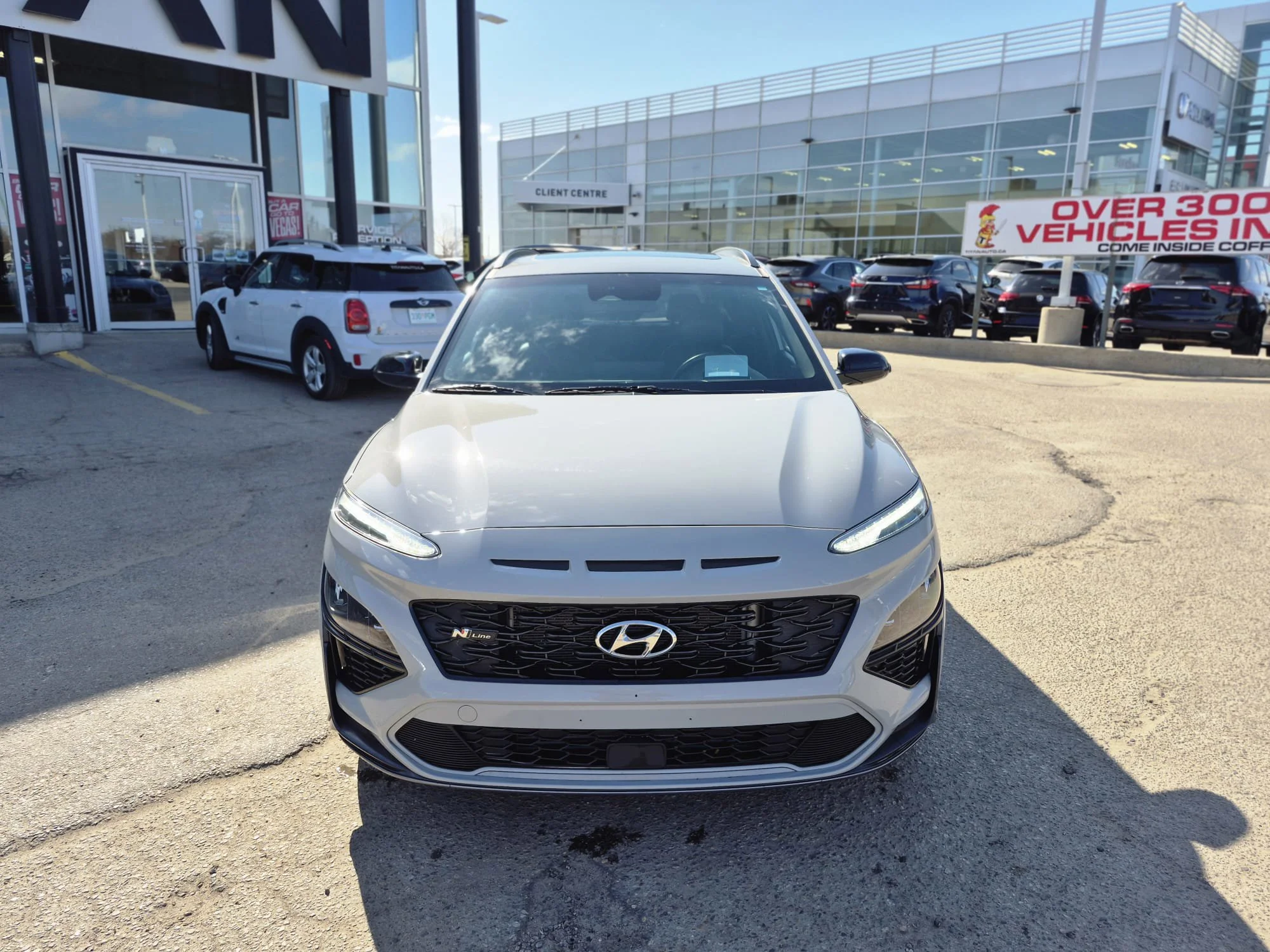 Certified Used 2023 Cyber Grey Hyundai N-Line Ultimate AWD*Adapt Cruise | Remote Start | Nav | HUD | Cooled Leather | Sunroof | Htd Wheel image 4