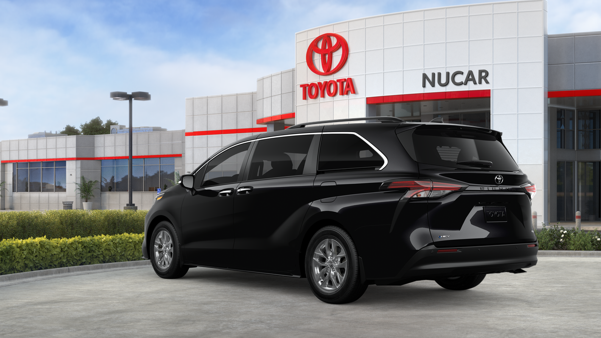 New 2026 Midnight Black Metallic Toyota XLE image 6